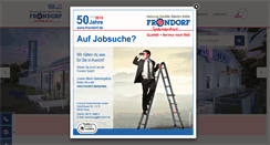 Desktop Screenshot of frondorf.de